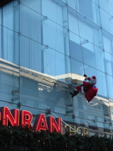 The Conran shop, Sloane Avenue. Terence Conran established Habitat in 1964 and from then on influenced our tastes in home decor and design. In an area which smacks of style, Santa brings a smile to even the most self-conscious fashion victim.